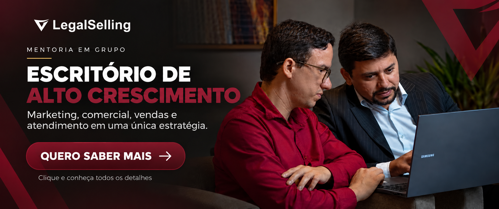 escritório de alto crescimento - mentoria em grupo